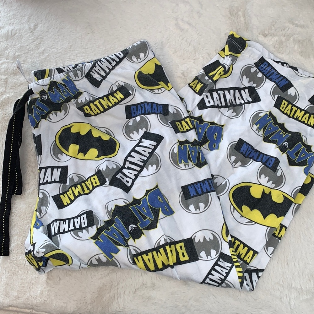Large Batman Ladies Capri Pajama pants